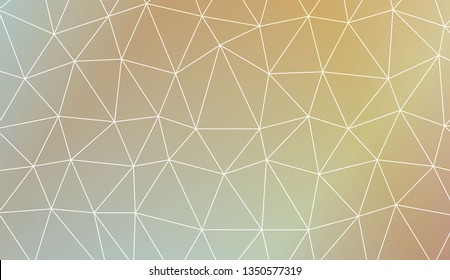Low poly layout. For your wallpaper, advert, banner, poster. Vector illustration. Light Gradient Abstract Background