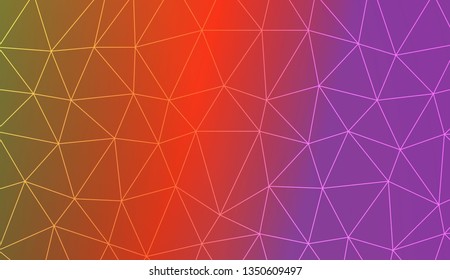 Low poly layout. For your wallpaper, advert, banner, poster. Vector illustration. Light Gradient Abstract Background