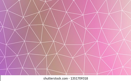 Low poly layout. For your wallpaper, advert, banner, poster. Vector illustration. Light Gradient Abstract Background