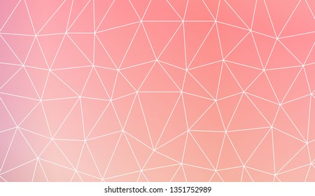 Low poly layout. For your wallpaper, advert, banner, poster. Vector illustration. Light Gradient Abstract Background