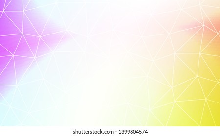 Low poly layout. For your wallpaper, advert, banner, poster. Vector illustration. Creative gradient color. 