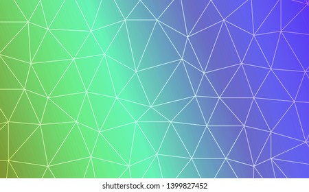 Low poly layout. For your wallpaper, advert, banner, poster. Vector illustration. Creative gradient color. 