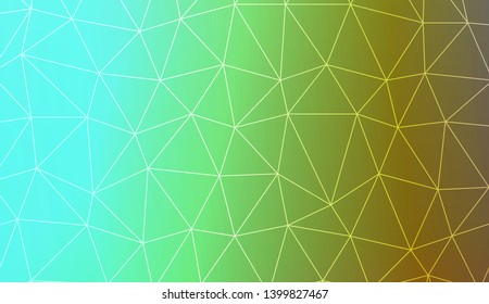 Low poly layout. For your wallpaper, advert, banner, poster. Vector illustration. Creative gradient color. 
