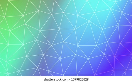 Low poly layout. For your wallpaper, advert, banner, poster. Vector illustration. Creative gradient color. 