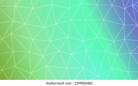 Low poly layout. For your wallpaper, advert, banner, poster. Vector illustration. Creative gradient color. 