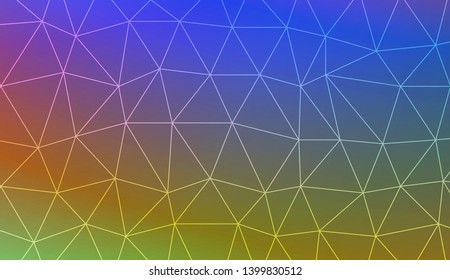 Low poly layout. For your wallpaper, advert, banner, poster. Vector illustration. Creative gradient color. 