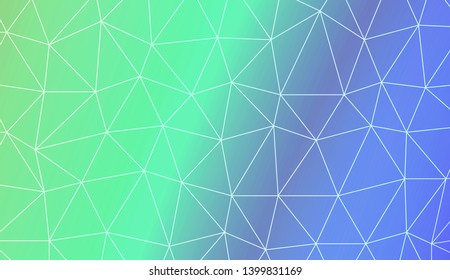 Low poly layout. For your wallpaper, advert, banner, poster. Vector illustration. Creative gradient color. 