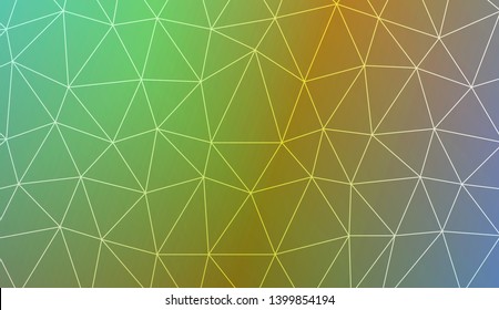Low poly layout. For your wallpaper, advert, banner, poster. Vector illustration. Creative gradient color. 