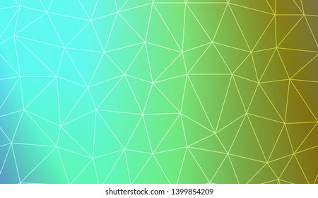 Low poly layout. For your wallpaper, advert, banner, poster. Vector illustration. Creative gradient color. 