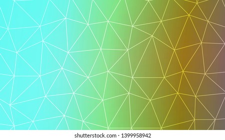 Low poly layout. For your wallpaper, advert, banner, poster. Vector illustration. Creative gradient color. 