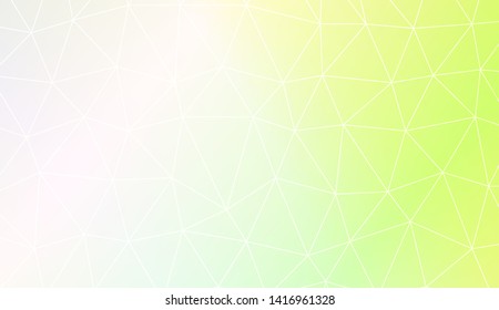 Low poly layout. For your wallpaper, advert, banner, poster. Vector illustration. Creative gradient color. 