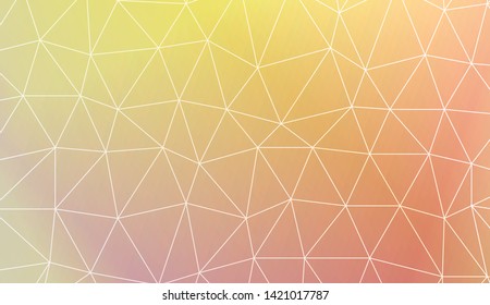 Low poly layout. For your wallpaper, advert, banner, poster. Vector illustration. Creative gradient color. 