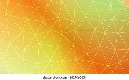 Low poly layout. For your wallpaper, advert, banner, poster. Vector illustration. Creative gradient color. 