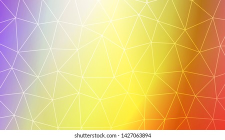 Low poly layout. For your wallpaper, advert, banner, poster. Vector illustration. Creative gradient color. 