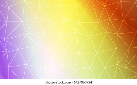 Low poly layout. For your wallpaper, advert, banner, poster. Vector illustration. Creative gradient color. 