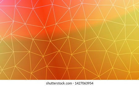 Low poly layout. For your wallpaper, advert, banner, poster. Vector illustration. Creative gradient color. 
