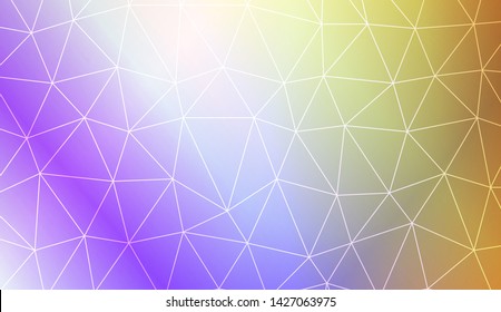 Low poly layout. For your wallpaper, advert, banner, poster. Vector illustration. Creative gradient color. 