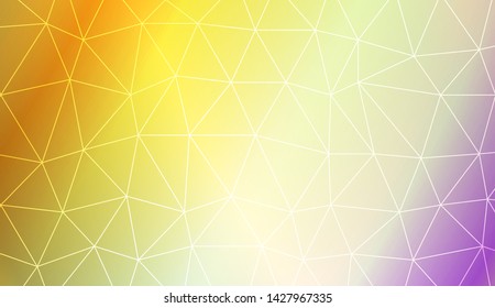 Low poly layout. For your wallpaper, advert, banner, poster. Vector illustration. Creative gradient color. 