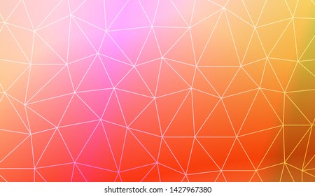 Low poly layout. For your wallpaper, advert, banner, poster. Vector illustration. Creative gradient color. 