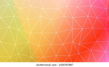 Low poly layout. For your wallpaper, advert, banner, poster. Vector illustration. Creative gradient color. 