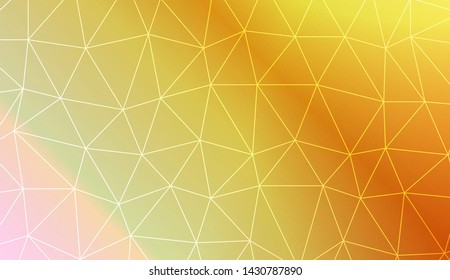 Low poly layout. For your wallpaper, advert, banner, poster. Vector illustration. Creative gradient color. 