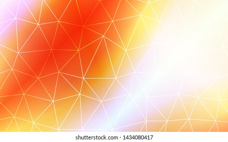 Low poly layout. For your wallpaper, advert, banner, poster. Vector illustration. Creative gradient color. 