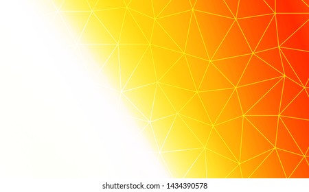 Low poly layout. For your wallpaper, advert, banner, poster. Vector illustration. Creative gradient color. 