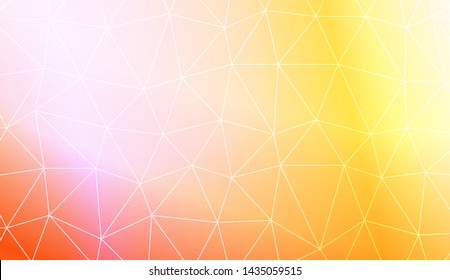 Low poly layout. For your wallpaper, advert, banner, poster. Vector illustration. Creative gradient color. 