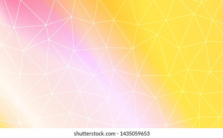 Low poly layout. For your wallpaper, advert, banner, poster. Vector illustration. Creative gradient color. 