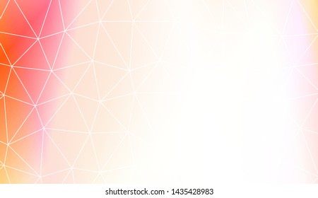 Low poly layout. For your wallpaper, advert, banner, poster. Vector illustration. Creative gradient color. 