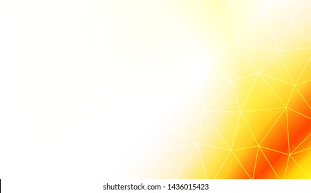 Low poly layout. For your wallpaper, advert, banner, poster. Vector illustration. Creative gradient color. 