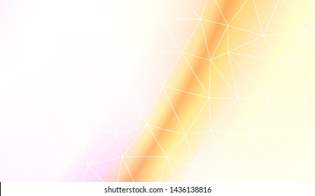 Low poly layout. For your wallpaper, advert, banner, poster. Vector illustration. Creative gradient color. 