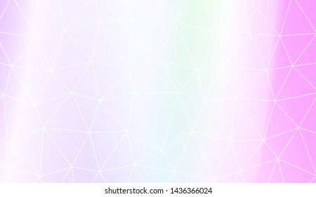 Low poly layout. For your wallpaper, advert, banner, poster. Vector illustration. Creative gradient color. 