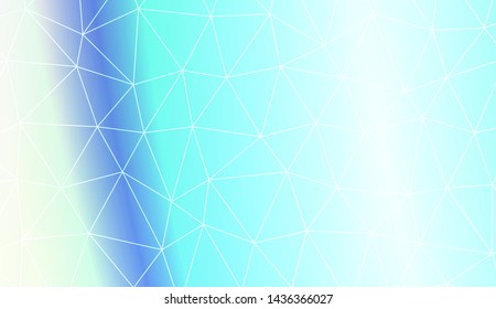 Low poly layout. For your wallpaper, advert, banner, poster. Vector illustration. Creative gradient color. 