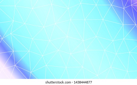 Low poly layout. For your wallpaper, advert, banner, poster. Vector illustration. Creative gradient color. 