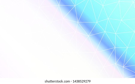 Low poly layout. For your wallpaper, advert, banner, poster. Vector illustration. Creative gradient color. 