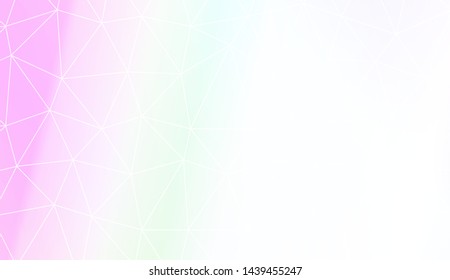 Low poly layout. For your wallpaper, advert, banner, poster. Vector illustration. Creative gradient color. 