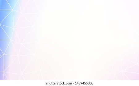 Low poly layout. For your wallpaper, advert, banner, poster. Vector illustration. Creative gradient color. 