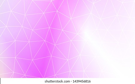 Low poly layout. For your wallpaper, advert, banner, poster. Vector illustration. Creative gradient color. 