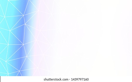 Low poly layout. For your wallpaper, advert, banner, poster. Vector illustration. Creative gradient color. 