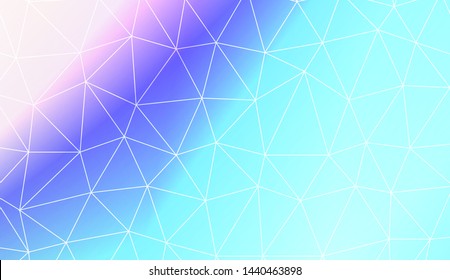 Low poly layout. For your wallpaper, advert, banner, poster. Vector illustration. Creative gradient color. 
