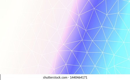 Low poly layout. For your wallpaper, advert, banner, poster. Vector illustration. Creative gradient color. 