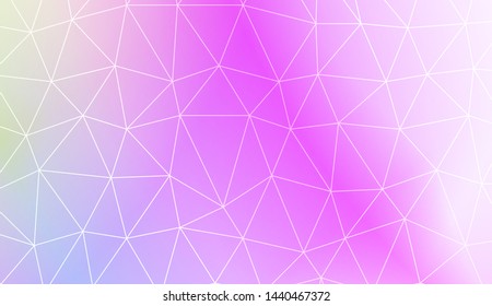 Low poly layout. For your wallpaper, advert, banner, poster. Vector illustration. Creative gradient color. 