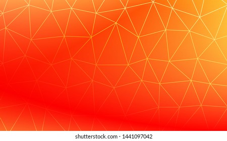 Low poly layout. For your wallpaper, advert, banner, poster. Vector illustration. Creative gradient color. 