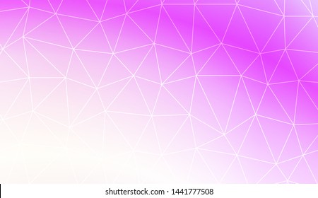 Low poly layout. For your wallpaper, advert, banner, poster. Vector illustration. Creative gradient color. 