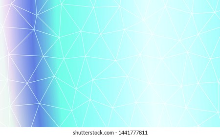 Low poly layout. For your wallpaper, advert, banner, poster. Vector illustration. Creative gradient color. 