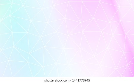 Low poly layout. For your wallpaper, advert, banner, poster. Vector illustration. Creative gradient color. 