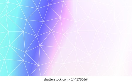 Low poly layout. For your wallpaper, advert, banner, poster. Vector illustration. Creative gradient color. 
