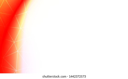Low poly layout. For your wallpaper, advert, banner, poster. Vector illustration. Creative gradient color. 