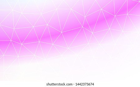 Low poly layout. For your wallpaper, advert, banner, poster. Vector illustration. Creative gradient color. 